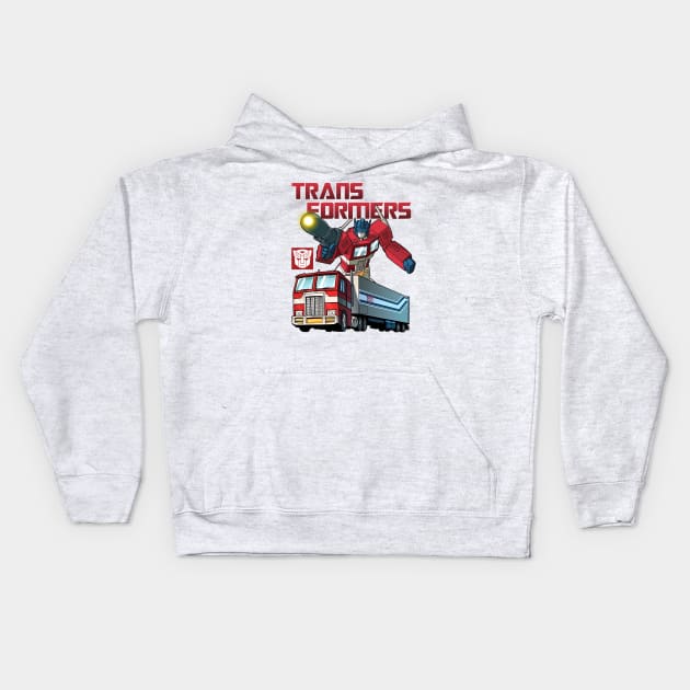 Transformers Kids Hoodie by Orlind